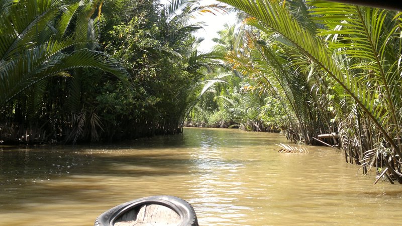 Deep in the Mekong Delta!