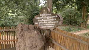 Mass grave for women and children