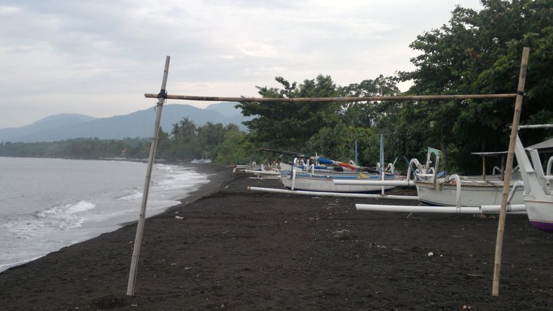 Football pitch down on the beach!