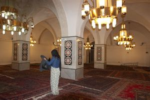 Inside Ibrahimi Mosque