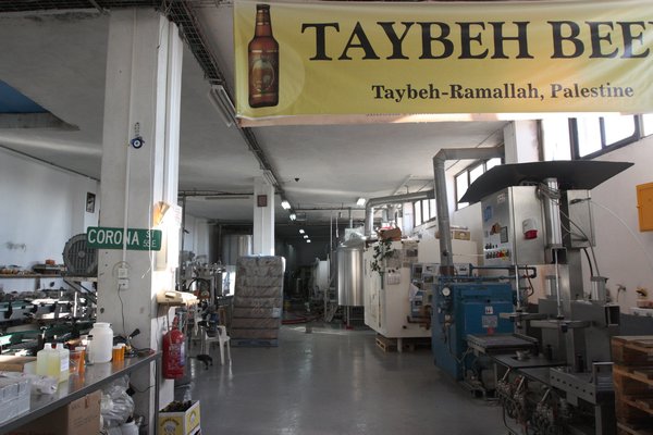 Taybeh beer factory