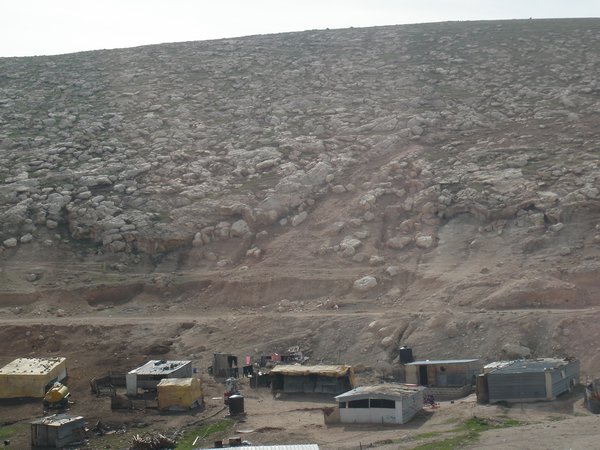 Bedouin camp on the Jerusalem priphery 