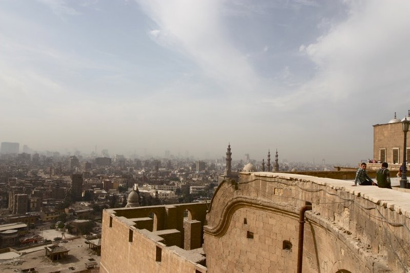 Overlooking Cairo, the Citadel in Cairo
