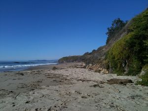 Der erste Strand auf unserem Roadtrip. Santa Barbara.