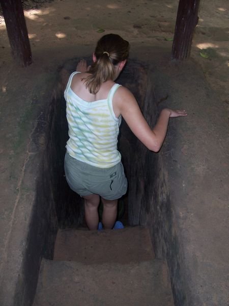 Ertrance to Cu chi Tunnel