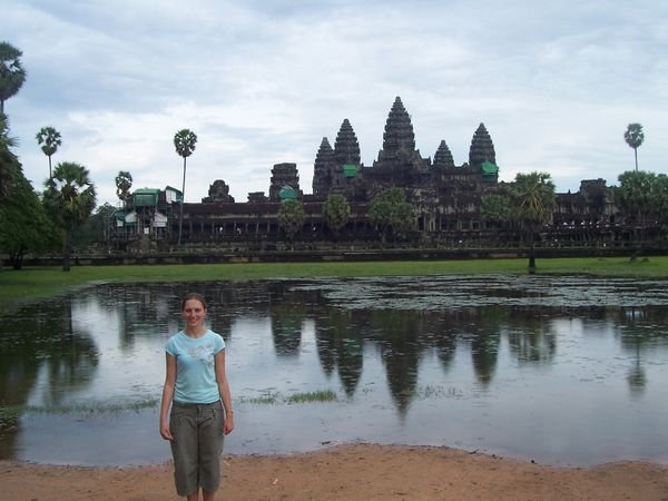Brenda at Angkor Wat