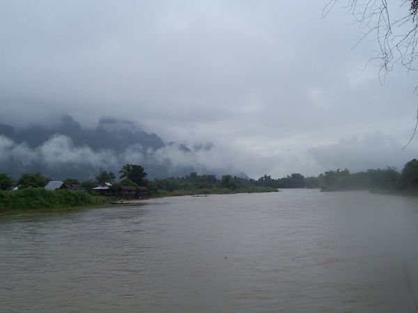 Nam Xong River Vang Vieng