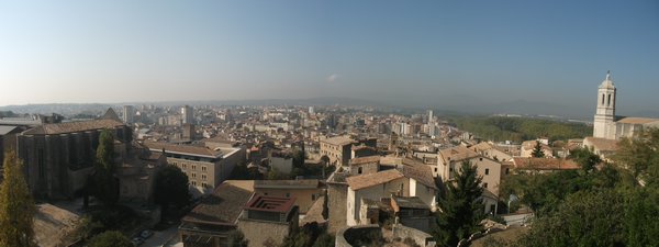 Panorama of Girona