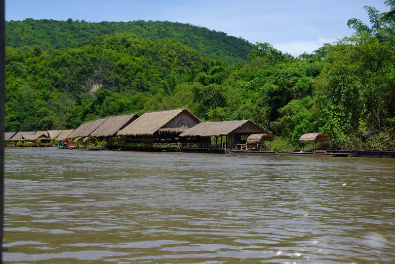 Boat Houses of River Kwai