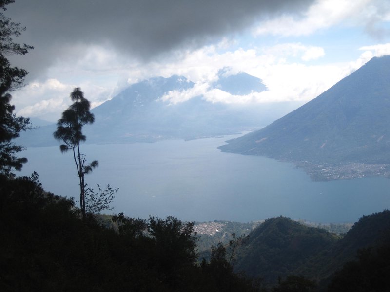 Atitlan From the Mountains