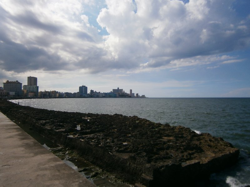 The Malecon and Straits of Florida
