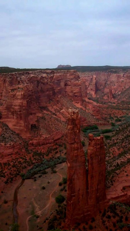 Spider Rock from above 1