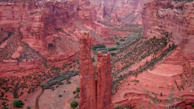 Spider Rock from above 2