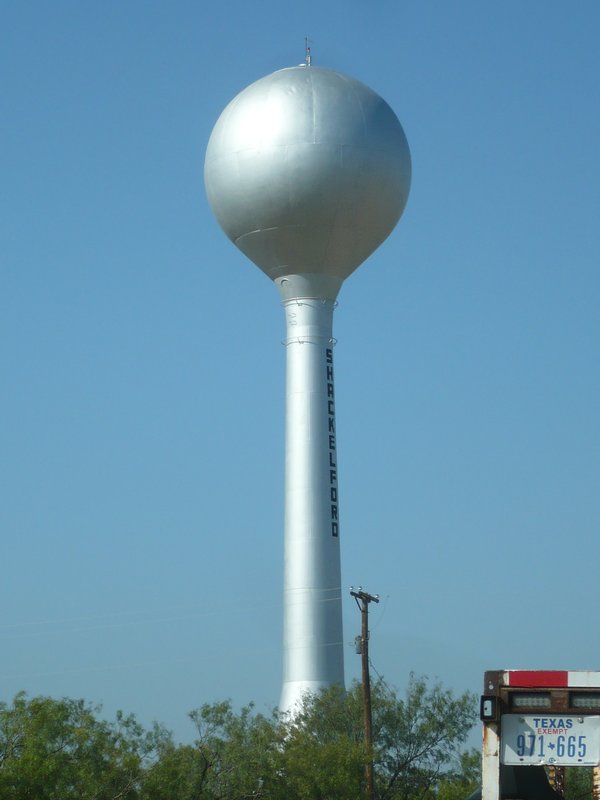 Texas Panhandle - water tower