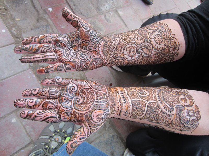 Henna in Progress...