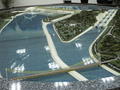 Model of the Three Gorges Dam project