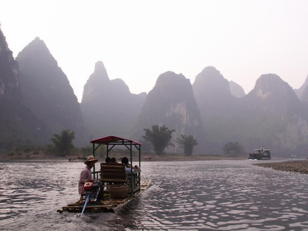 Karst scenery on Li River