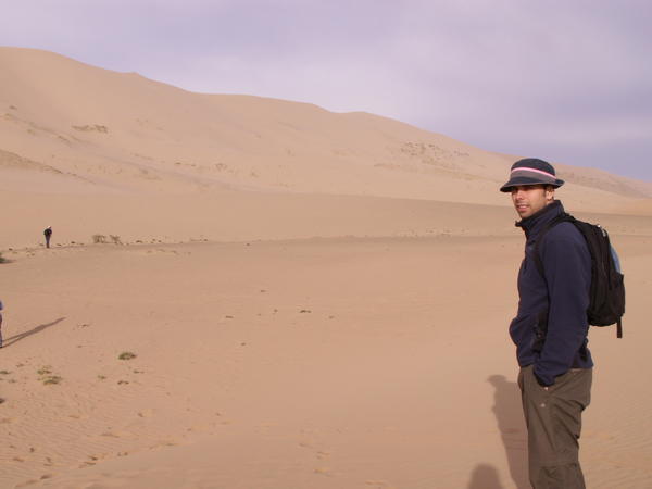 Steve at the sand dunes