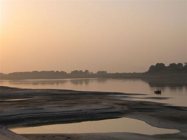Sunset on Ganges