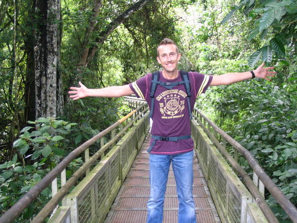 Neil in Iguazu National Park
