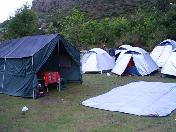 Our first camp...
