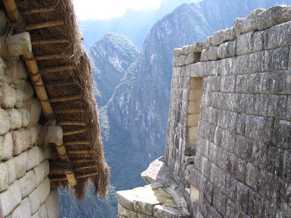 An Inca alley