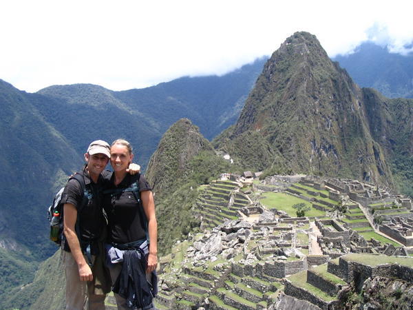 us at Macchu Picchu