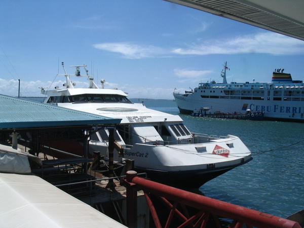 Supercat ferry to Tagbilaran on Bohol