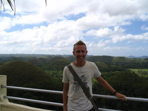 Neil at Chocolate Hills 