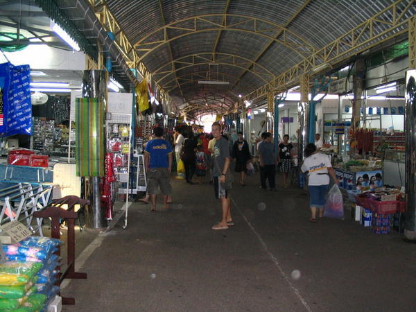 Neil at Nong Khai market