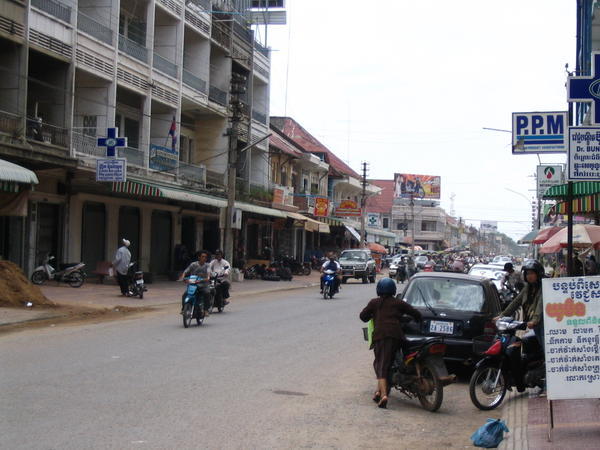 Battambang high street
