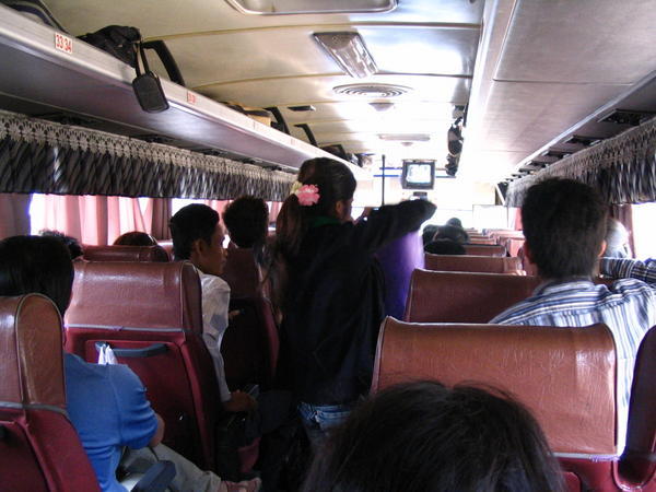 Bus to Phnom Penh