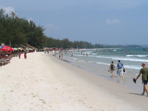 Sihanoukville beach again from another angle