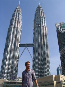 Neil and the Petronas Towers