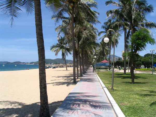 Nha Trang beach promenade