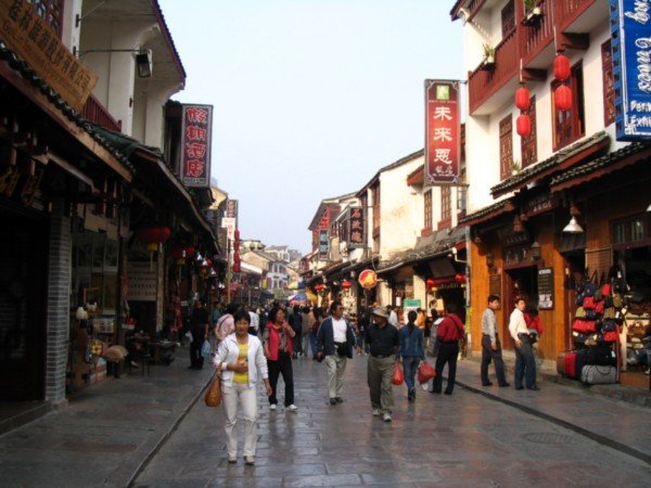 West street, the main tourist street