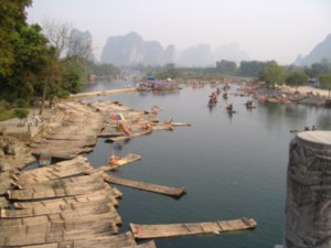Bamboo boats