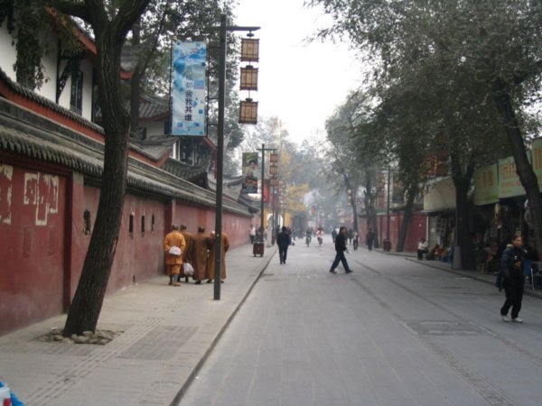 Chengdu old quarter street
