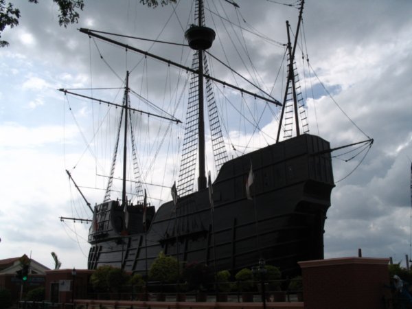 Dutch galleon ship