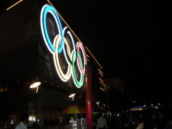 those Olympics rings are everywhere!