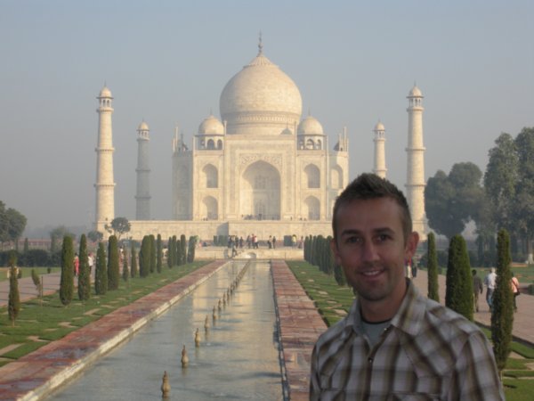 Neil at the Taj