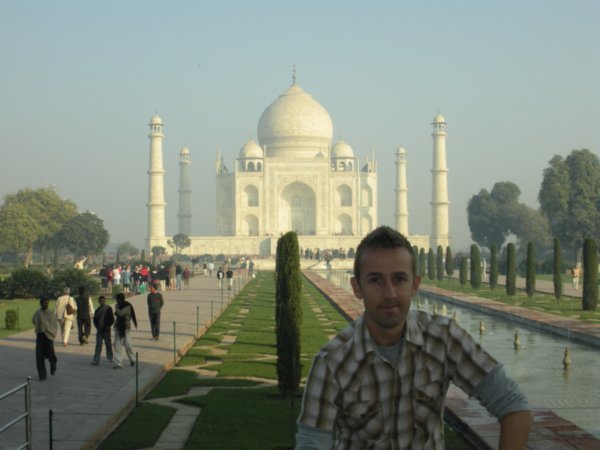 Neil at the Taj