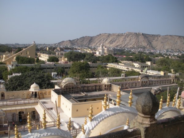 View across Jaipur
