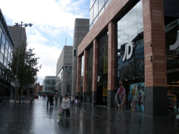 The new Liverpool One shopping centre