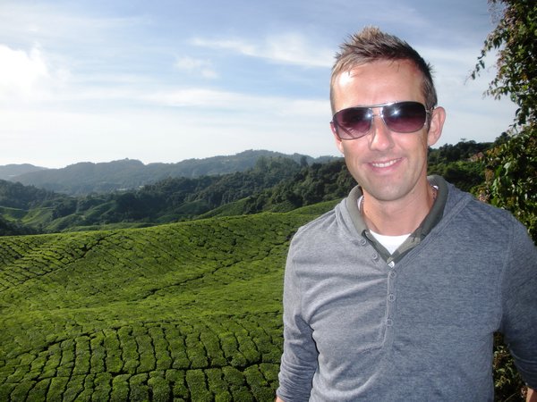 Neil and tea plantation