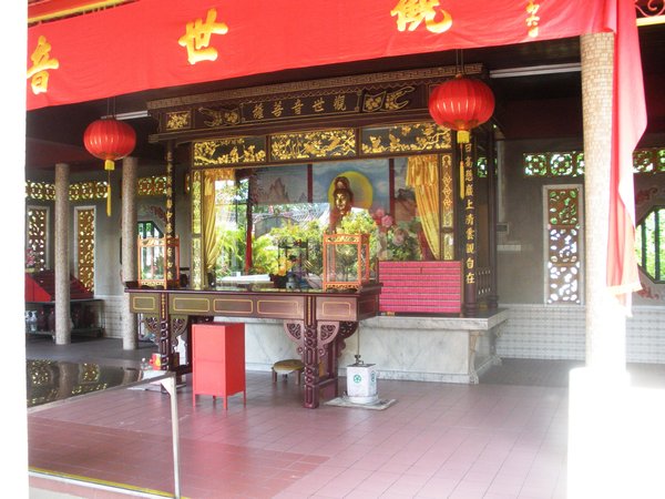 Buddha inside Snake Temple