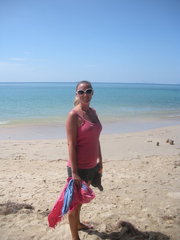 Donna on the beach