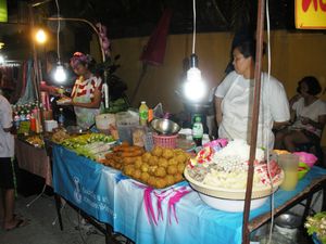 Food stall at Bophut night market