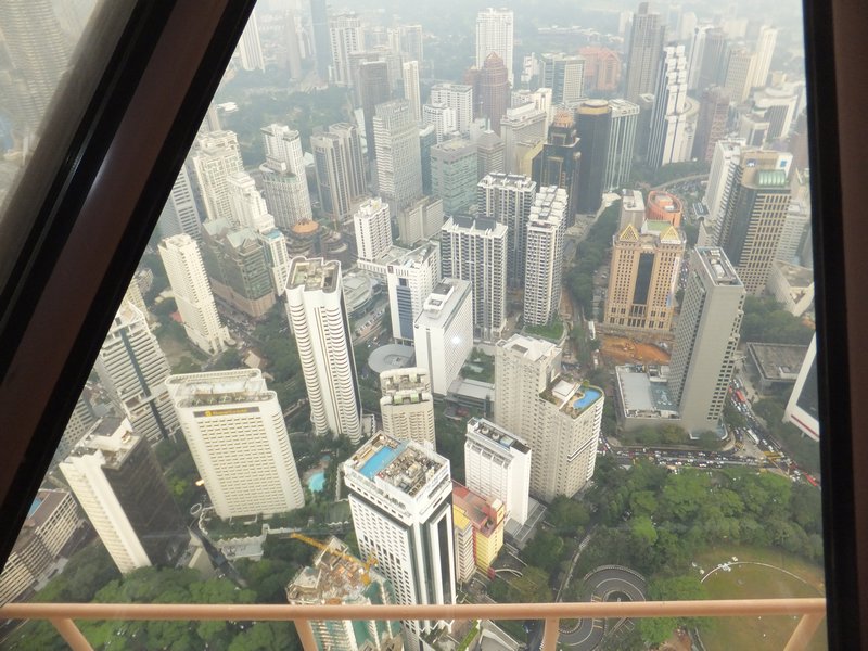 View from the Observation Deck of Menara KL Tower