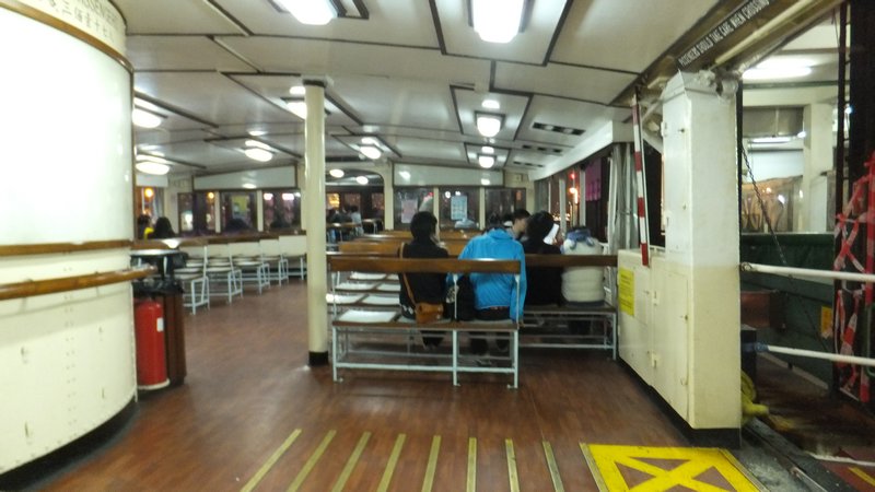 On the Star ferry